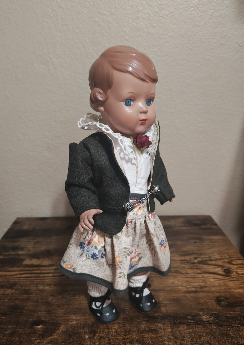 1980s Schildkröt 34 REP Classic "Inge" Mold German Girl Doll