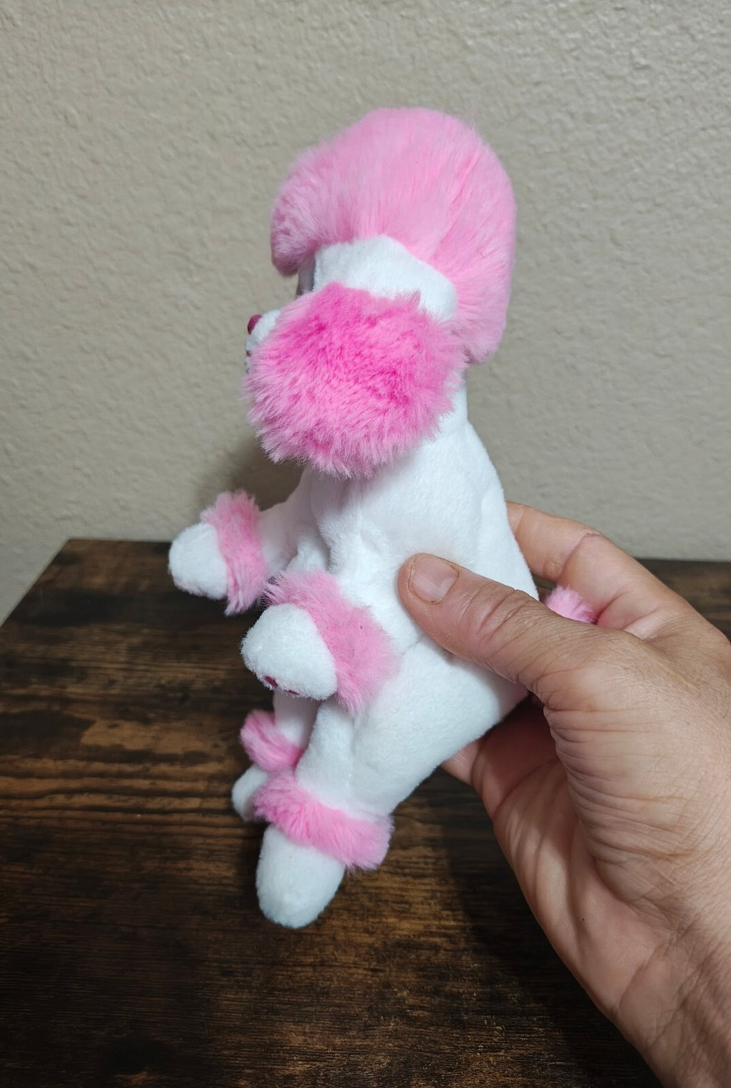 Ty Beanie Bellies Heartly the Pink Poodle Valentine’s Day Edition Soft  Plush