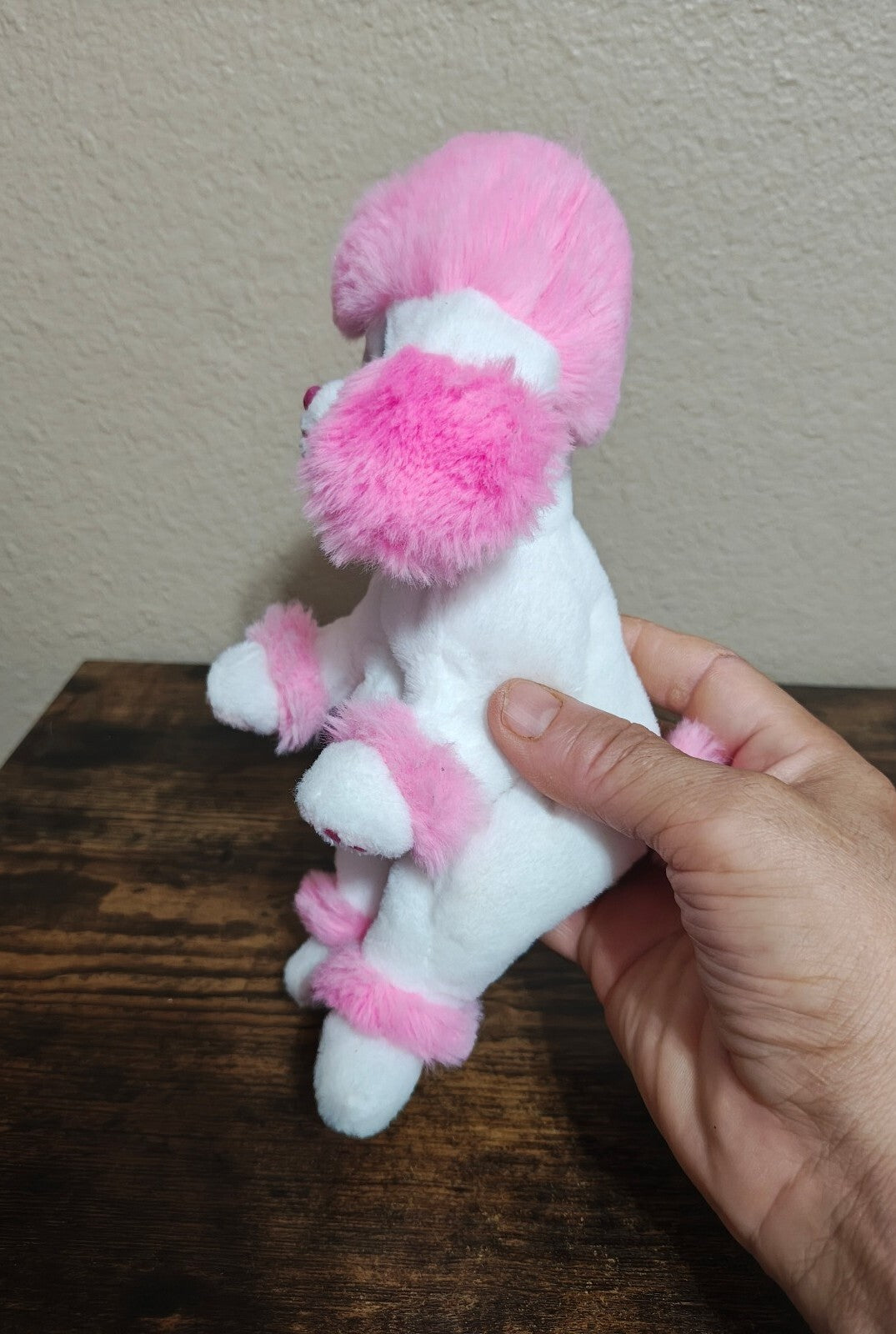 Ty Beanie Bellies Heartly the Pink Poodle Valentine’s Day Edition Soft  Plush