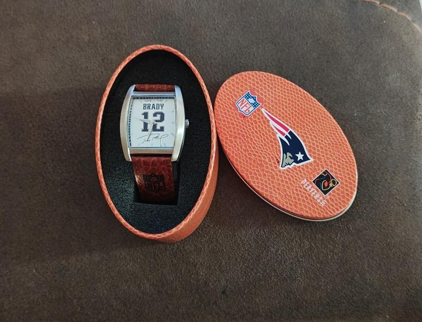 2004 NFL Quarterback Legends Tom Brady Game Time Watch.