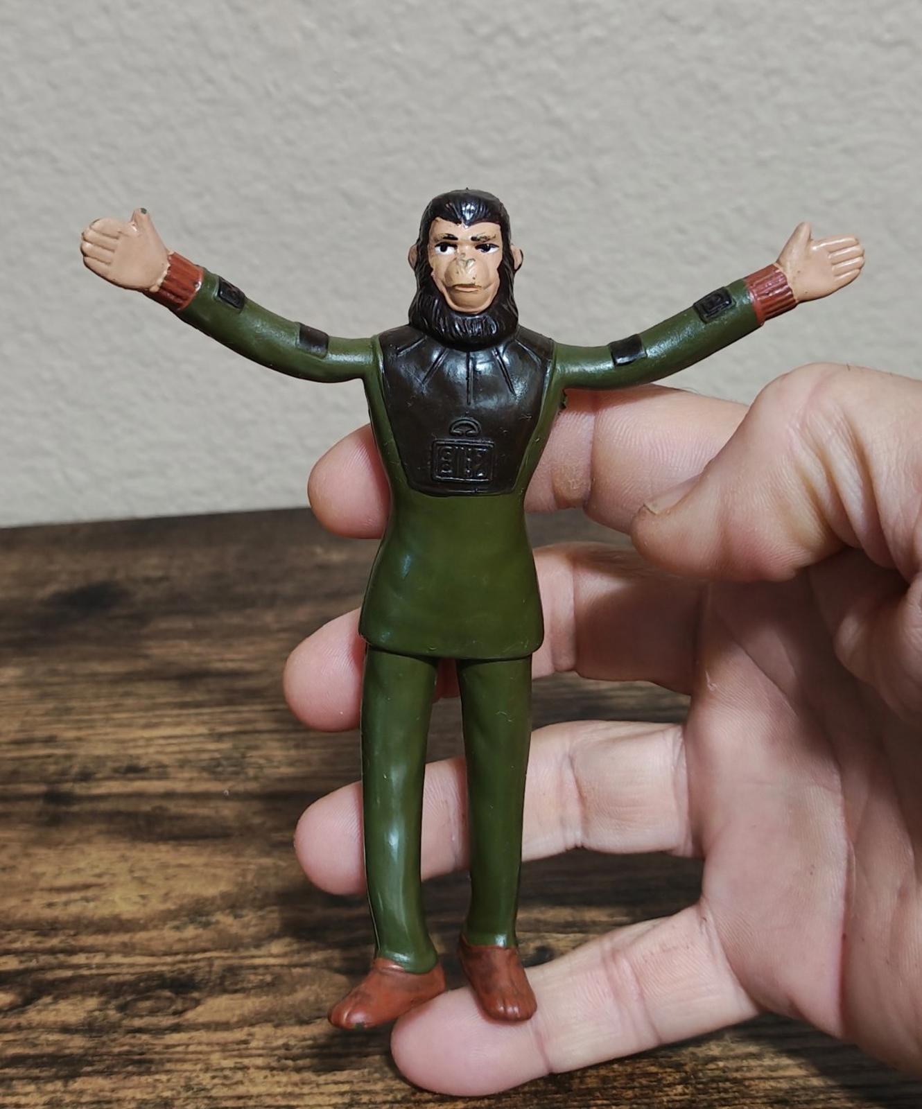 1967 Collectible Mego Planet of the Apes Bend N Flex Cornelius 5" Rubber Figure