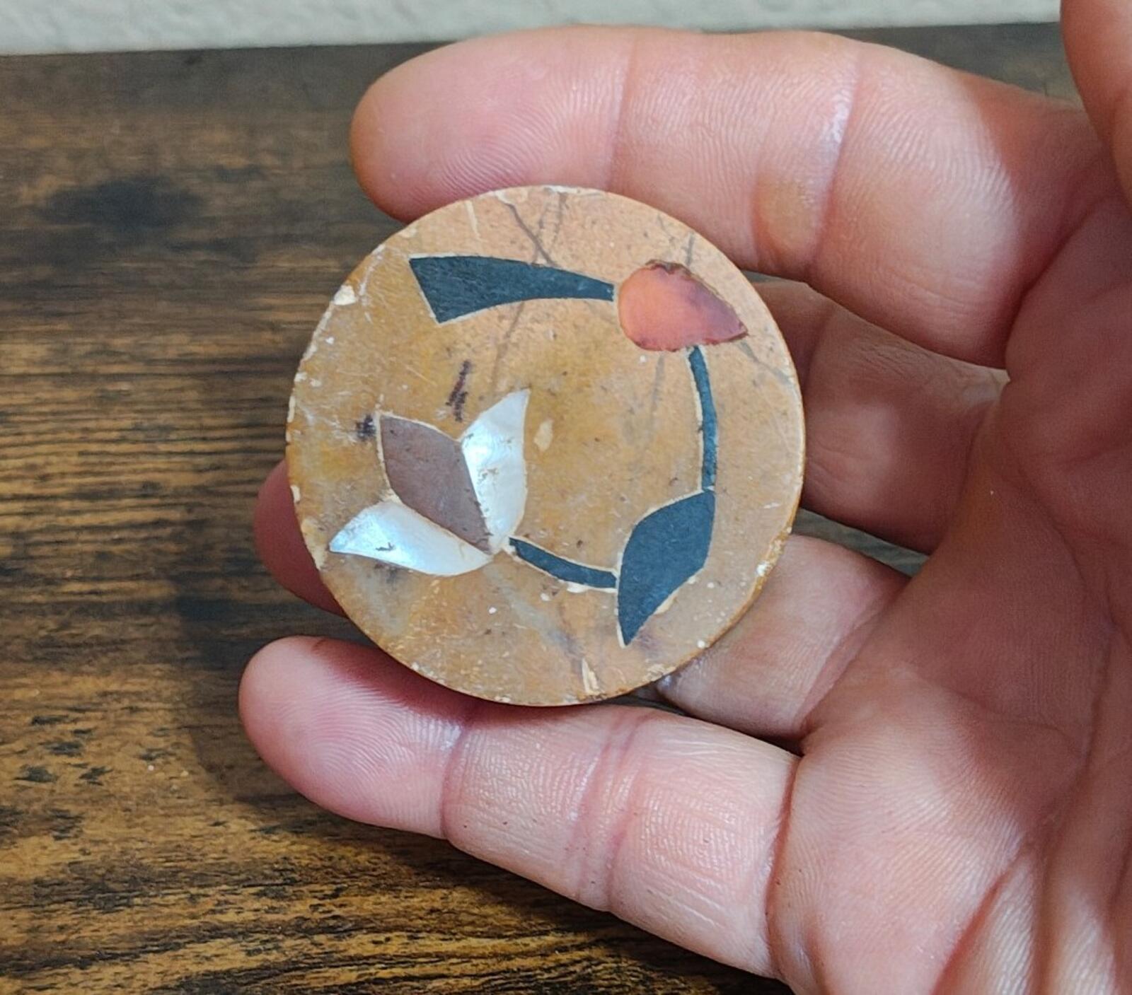 1950s Rare (Hard To Find) Carved Soapstone Trinket Box