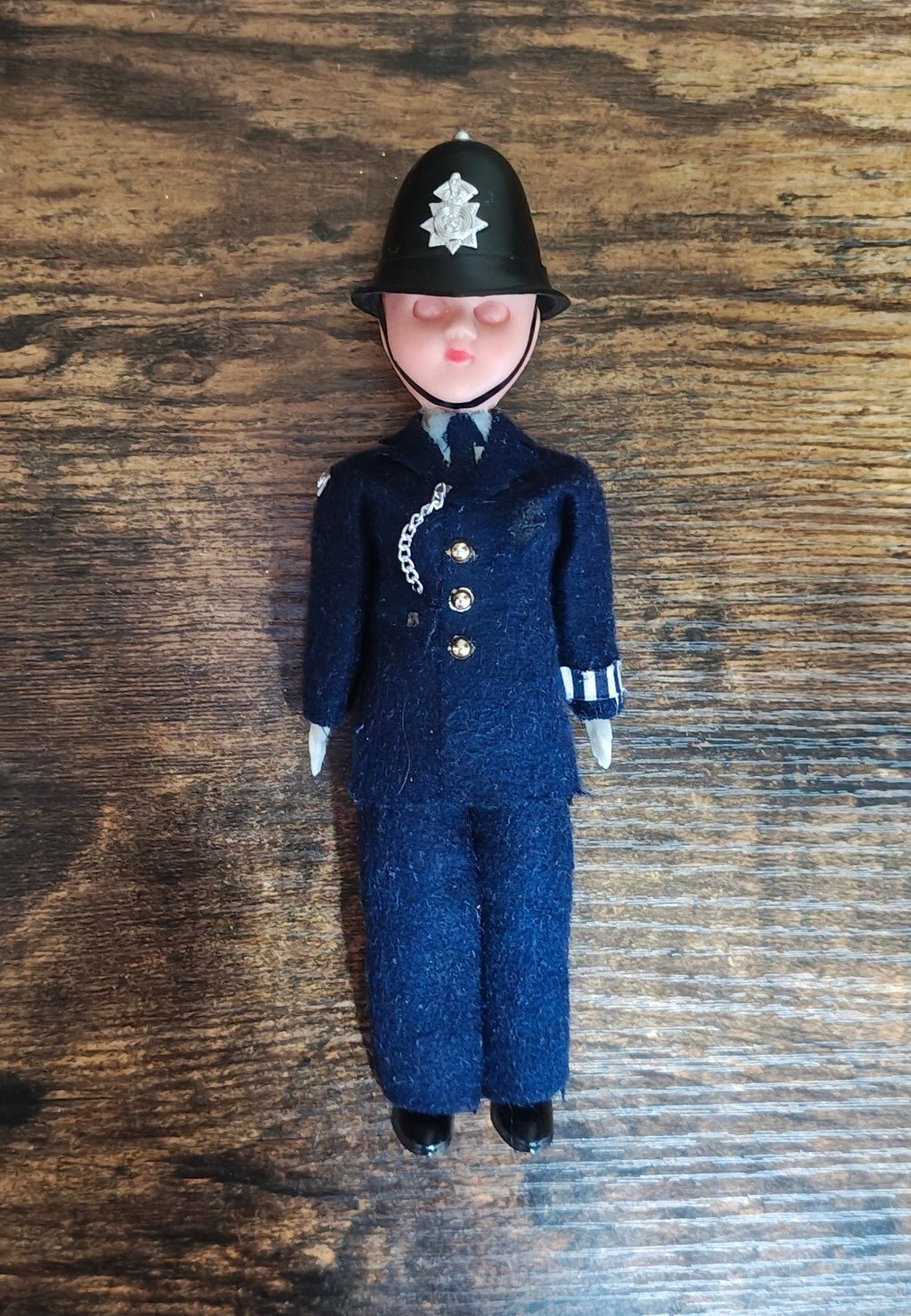 1950s/60s British Police Officer Sleepy Eyes Doll