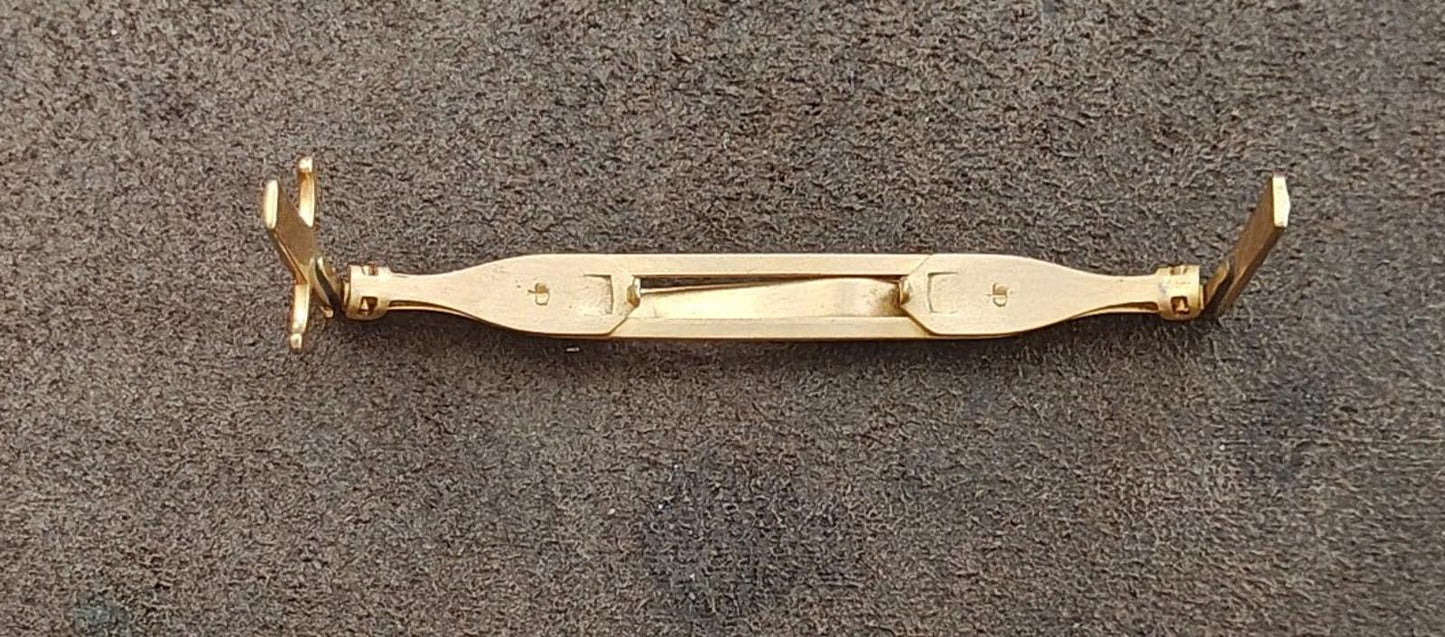 1940s/50s Gold Tone Anson Sword Tie Clip