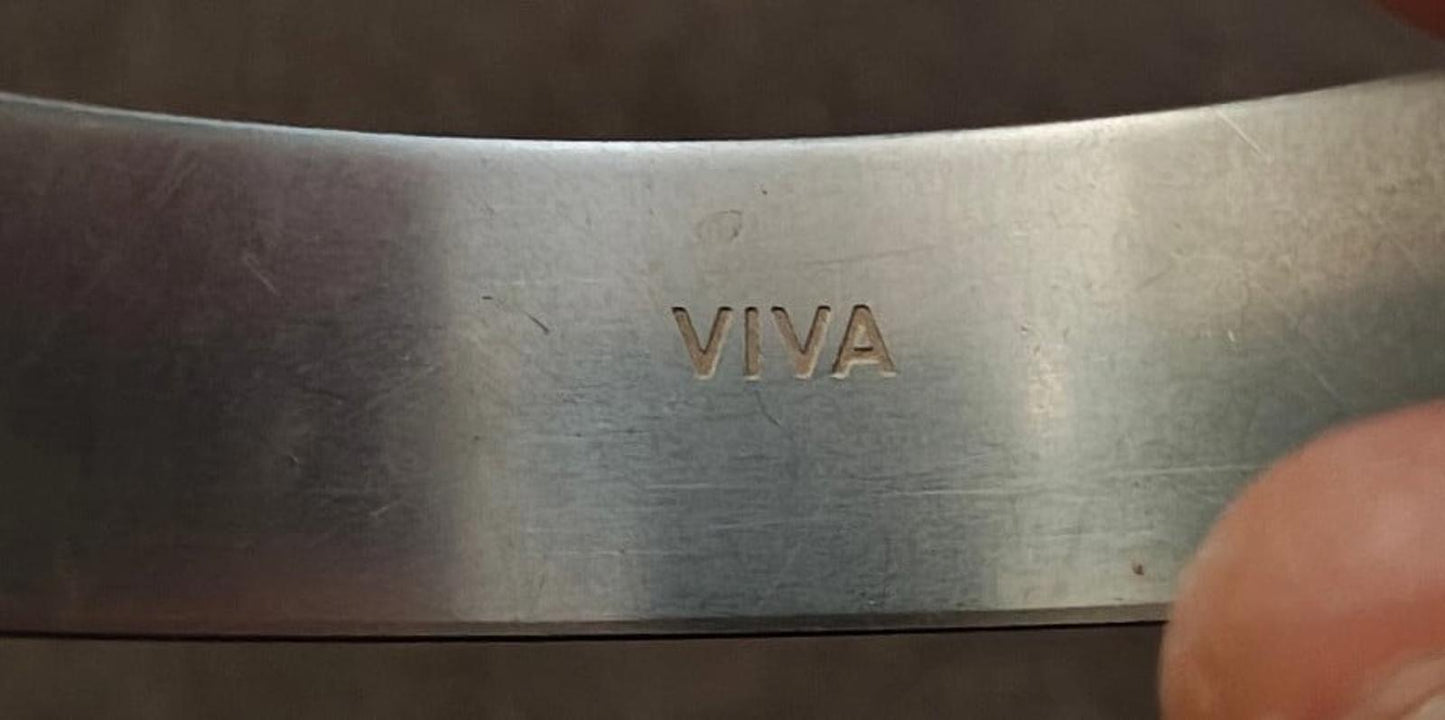 1960s Vintage POW/MIA Memorial Silver Tone Cuff Bracelet.