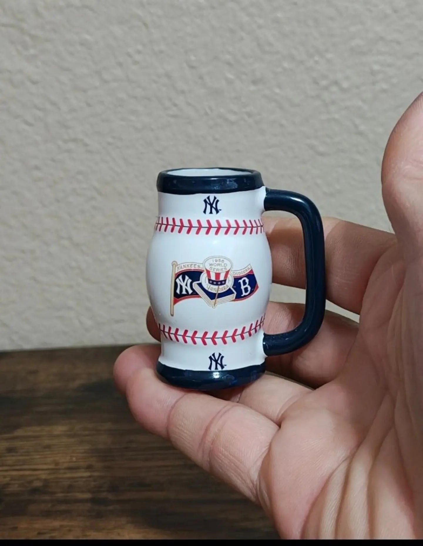 New York Yankees 1956 World Series Champions Decorative Miniature Mug