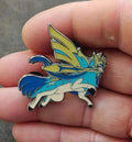 Official Pokémon TCG Shiny Zacian Silver Tone Enamel Pin