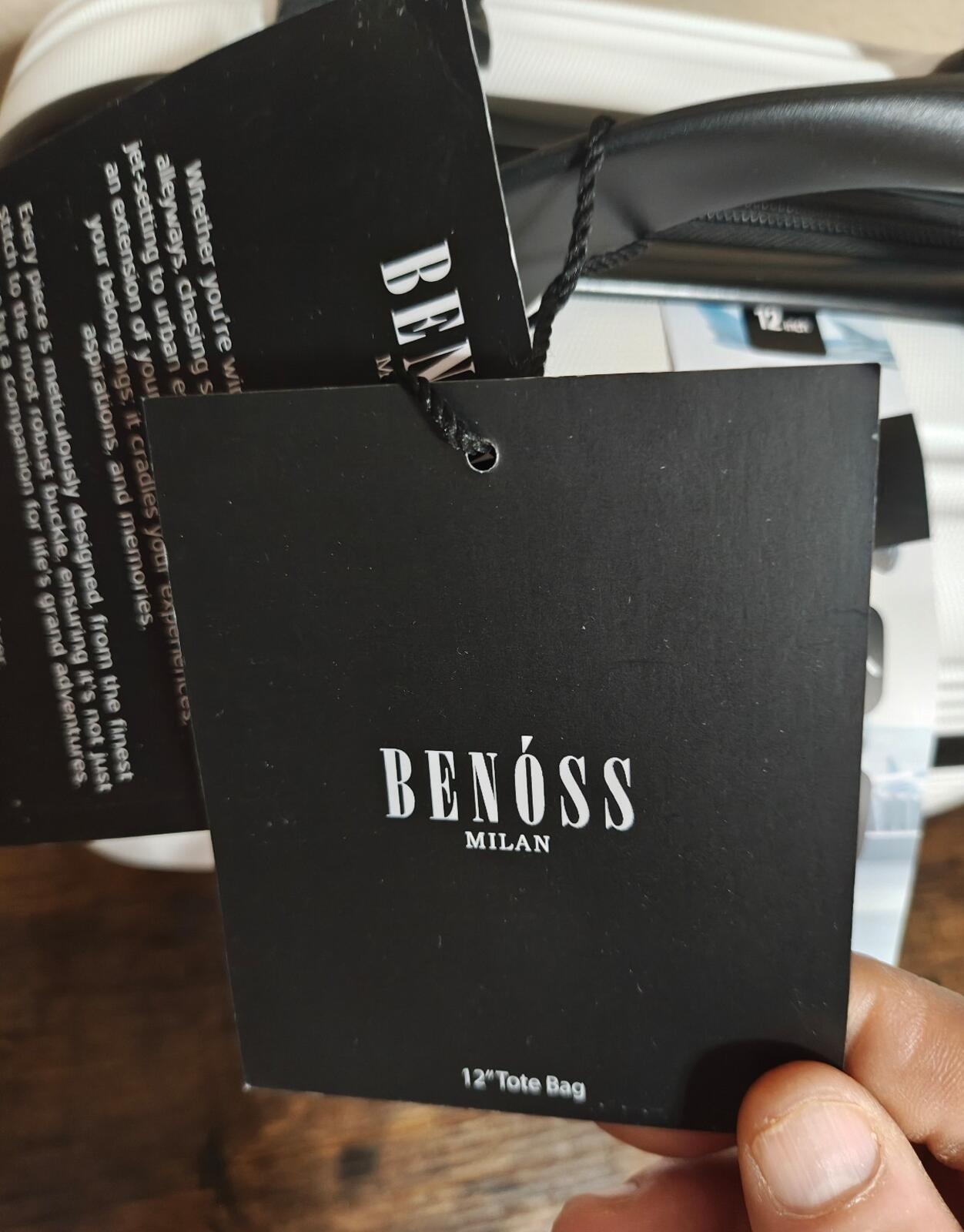 Benóss Milan 12" Tote Bag NWT