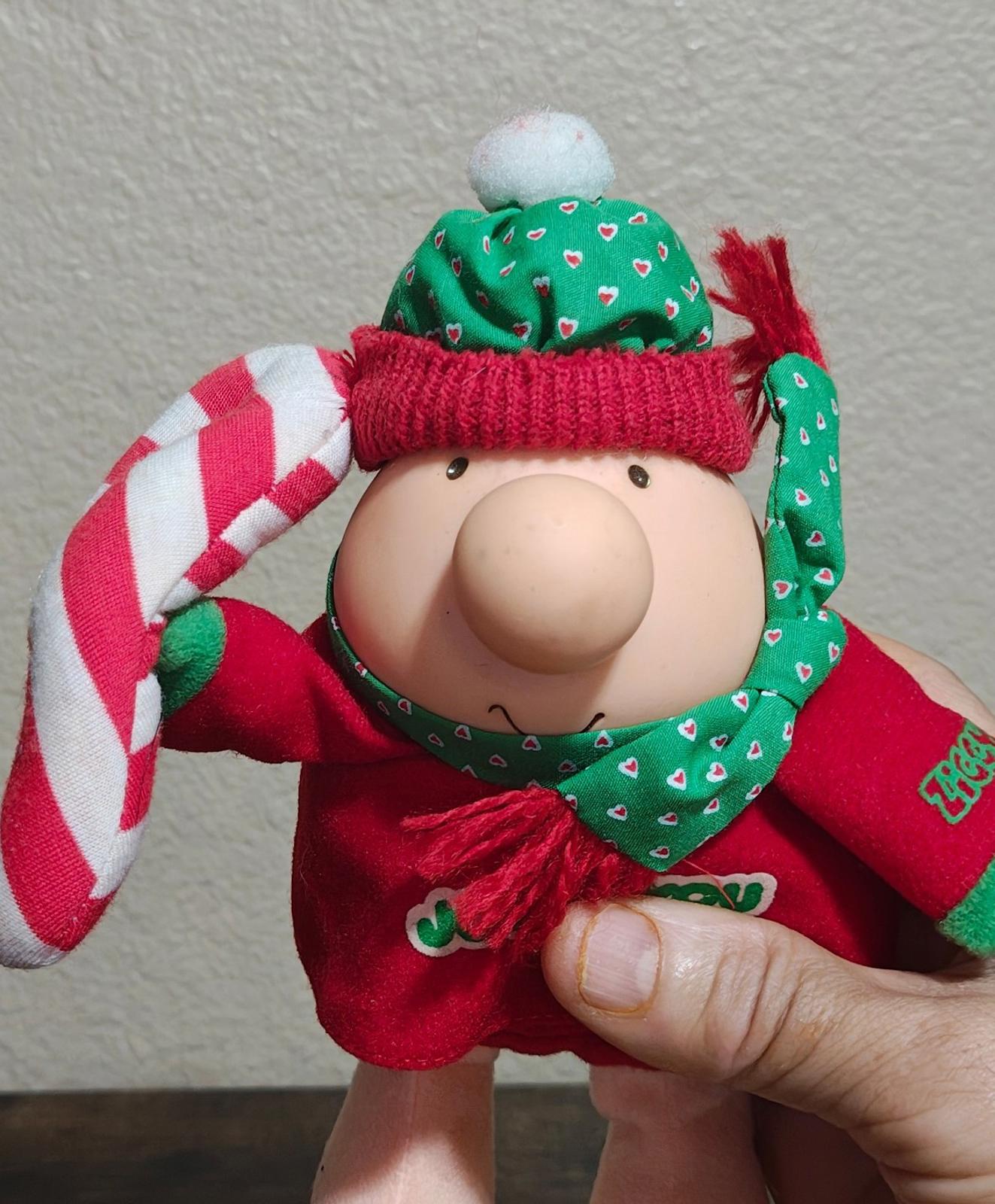 1991 Vintage "Joy To You" 7" Christmas Ziggy Plush