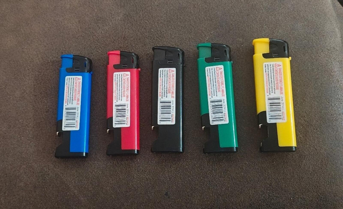 5 Las Vegas Refillable With Built In Bottle Opener Lighters