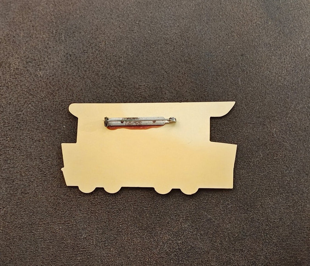 1970s/80s Maryland Jaycees Large Red Plastic Pin