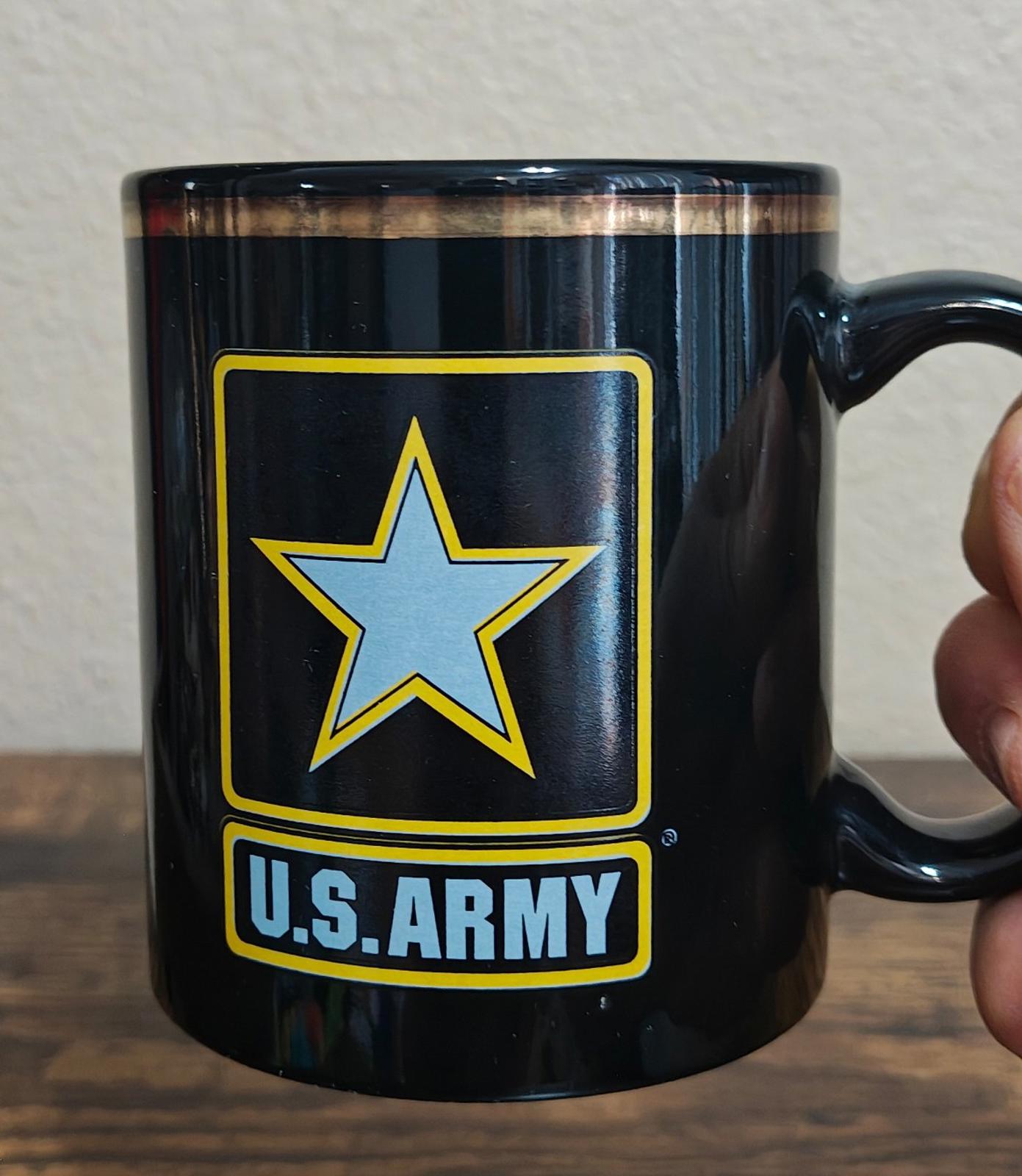 Cool US Army Black 11 oz Ceramic Mug.
