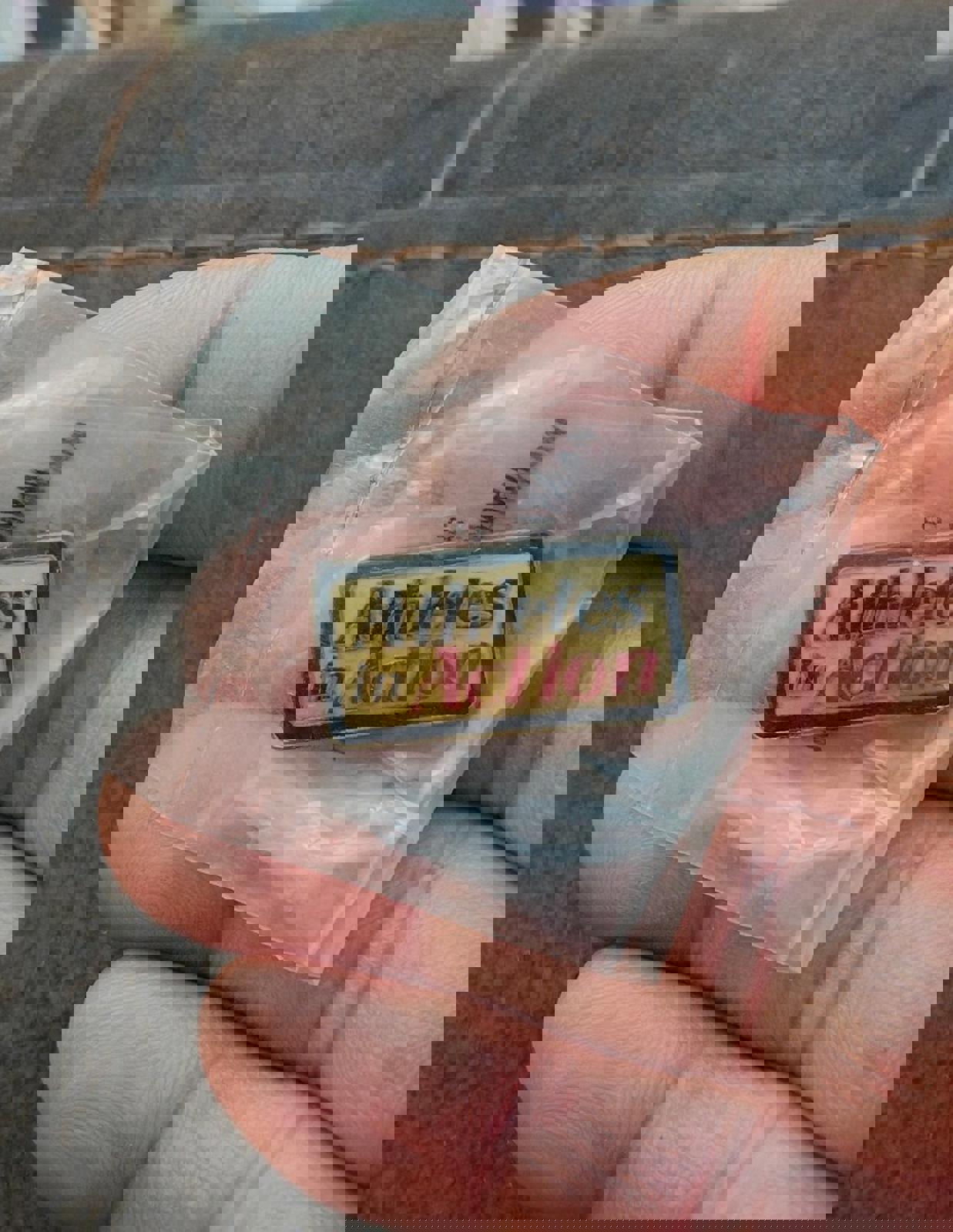 1980s Vintage Athletes in Action Gold Tone Enamel Pin