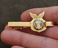 "Liberty & Justice For All"  Law Enforcement or Corrections Officer Tie Bar