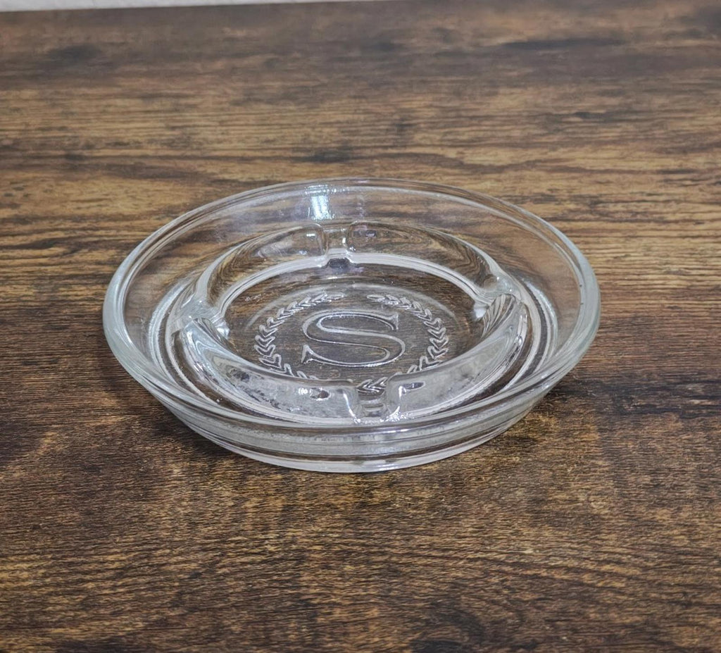 1970s Sheraton Hotel Glass Ashtray