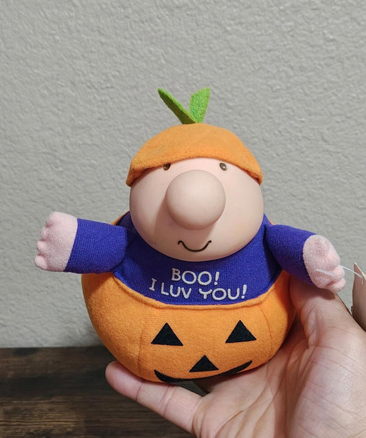 1989 Vintage " Boo I Love You" 7" Halloween Ziggy Plush