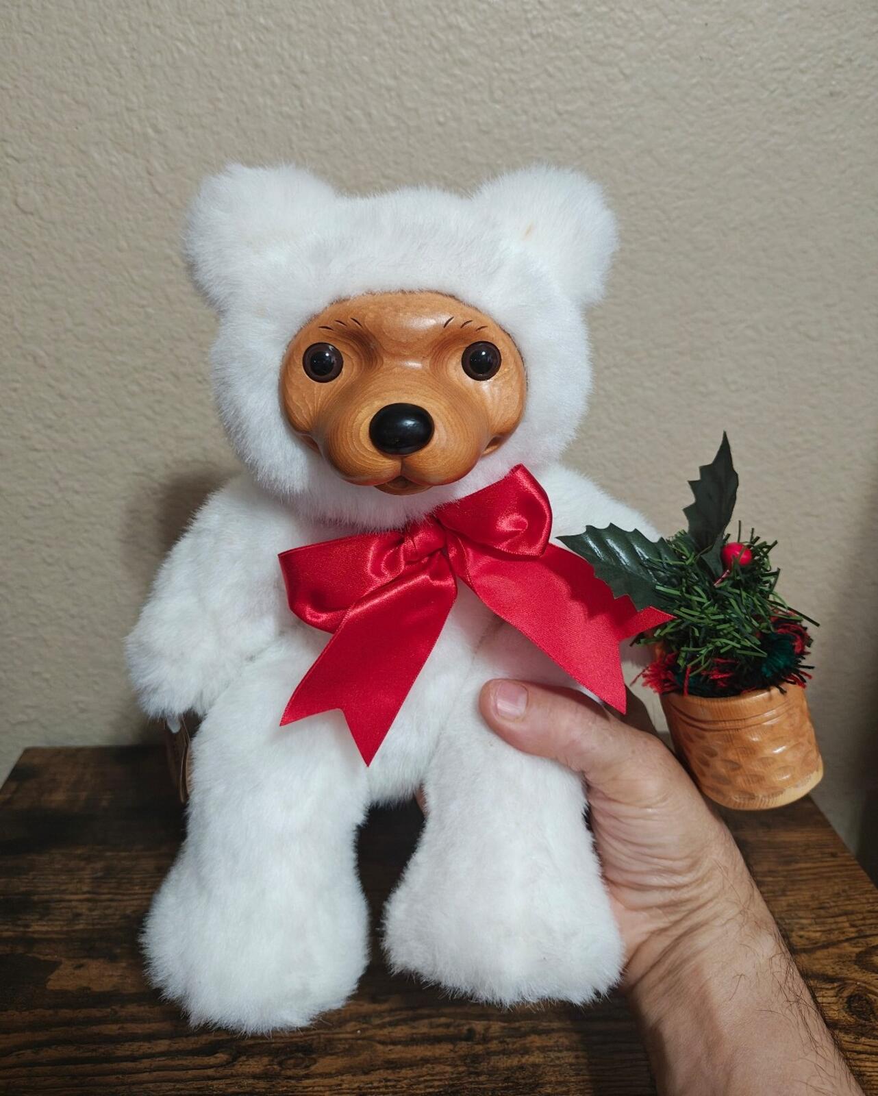 1993  Applause Alvin Bear from the Robert Raikes Sixth Christmas Edition Plush