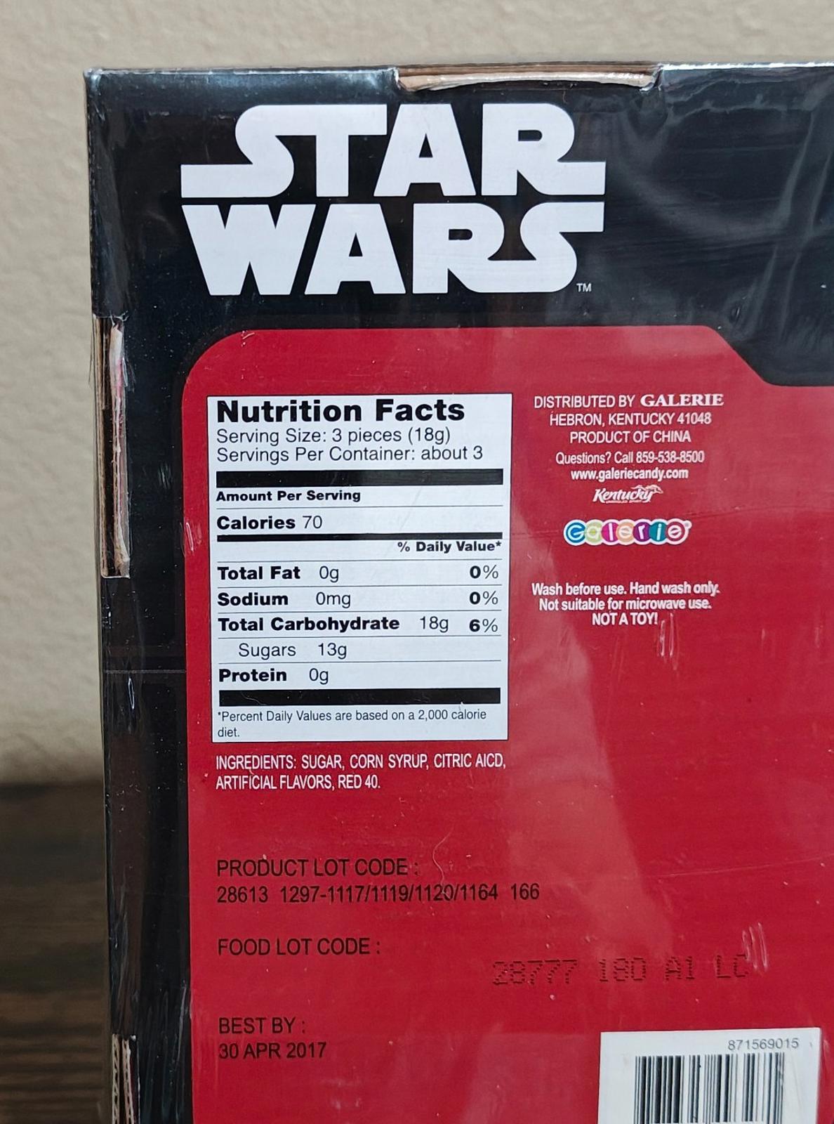 Star Wars Stormtrooper Ceramic Goblet Cup With Cherry Candy