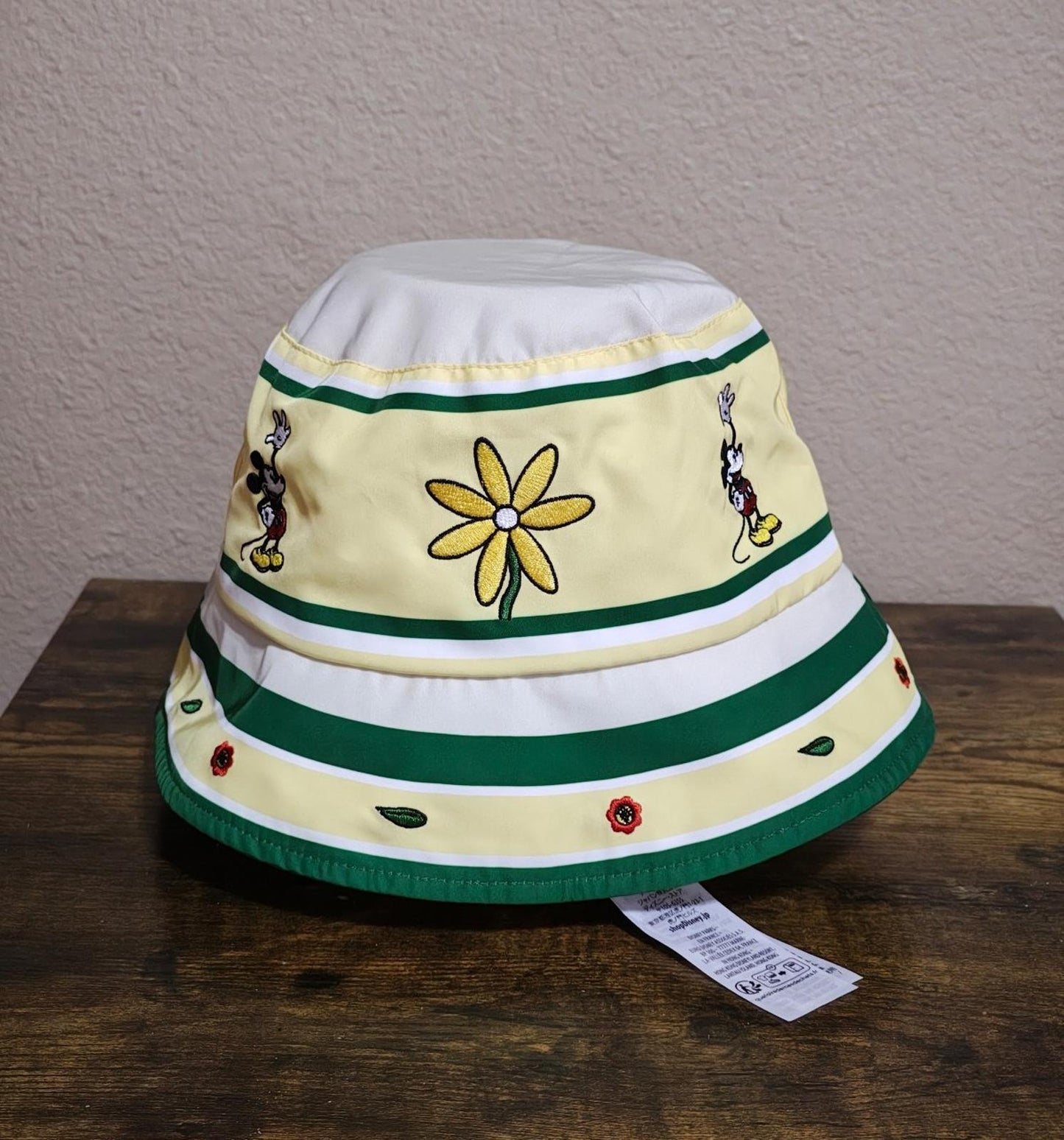 Colorful Disney Parks Mickey Mouse-Themed Bucket Hat