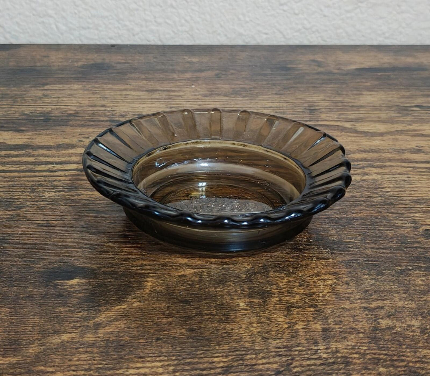 1970s Four Queens Hotel & Casino Las Vegas Glass Ashtray