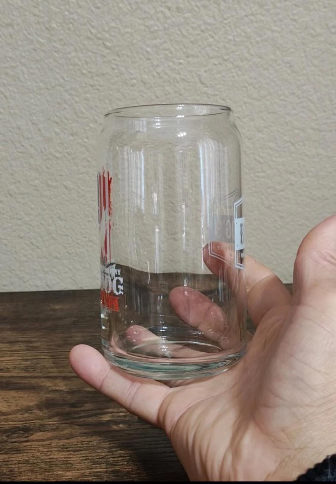 Big Dog's Brewing Company Las Vegas Beer Can Glass