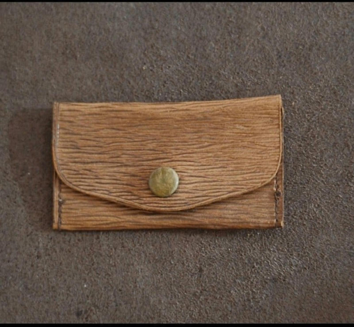 Cool Vintage Rare & HTF Early 1900s Leather House of Crane Cigar Leather Purse.