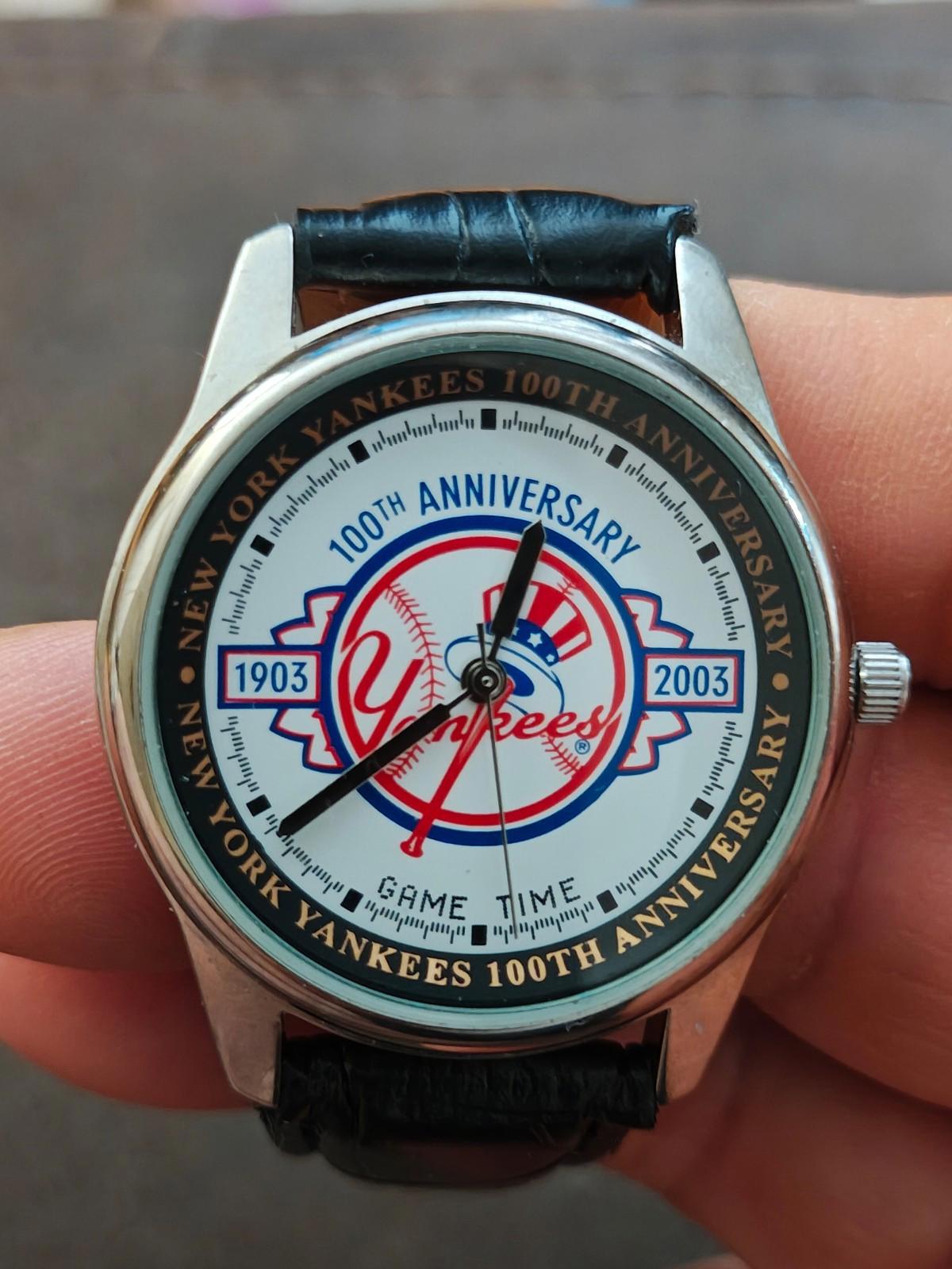 2003 New York Yankees 100th Anniversary Commemorative Men's Watch