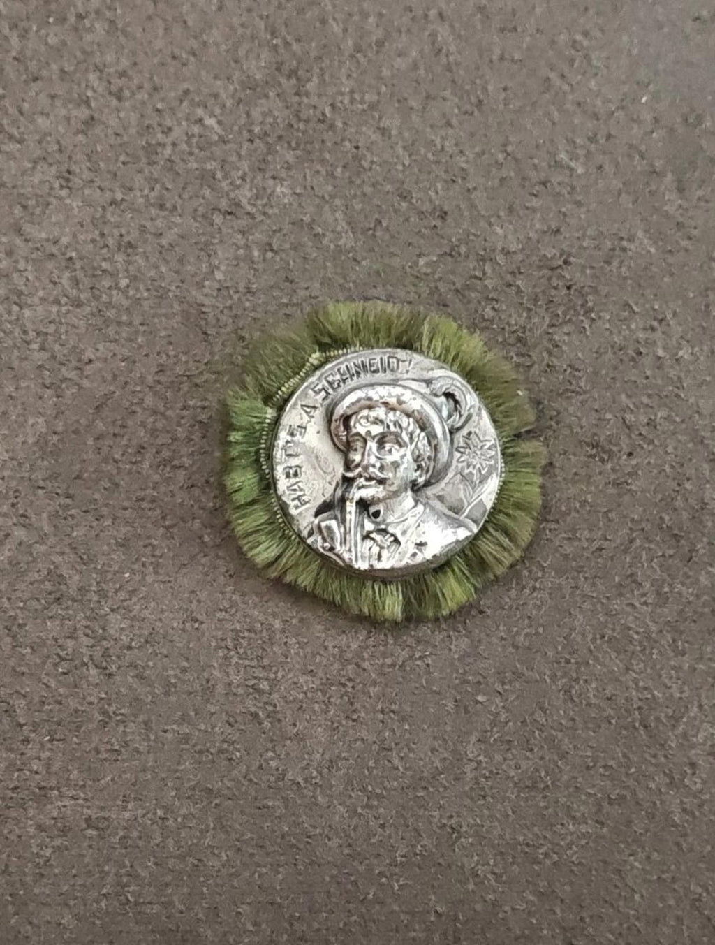 1920s/30s Rare & Hard To Find German Alpine Silver Tone Hat Pin