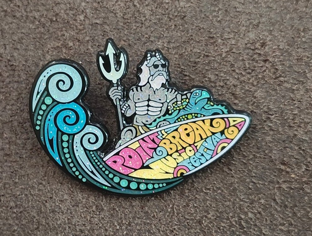 Danny Steinman Point Break Music Festival 2024 VIP Pin-LE 045/420 Low Number #45