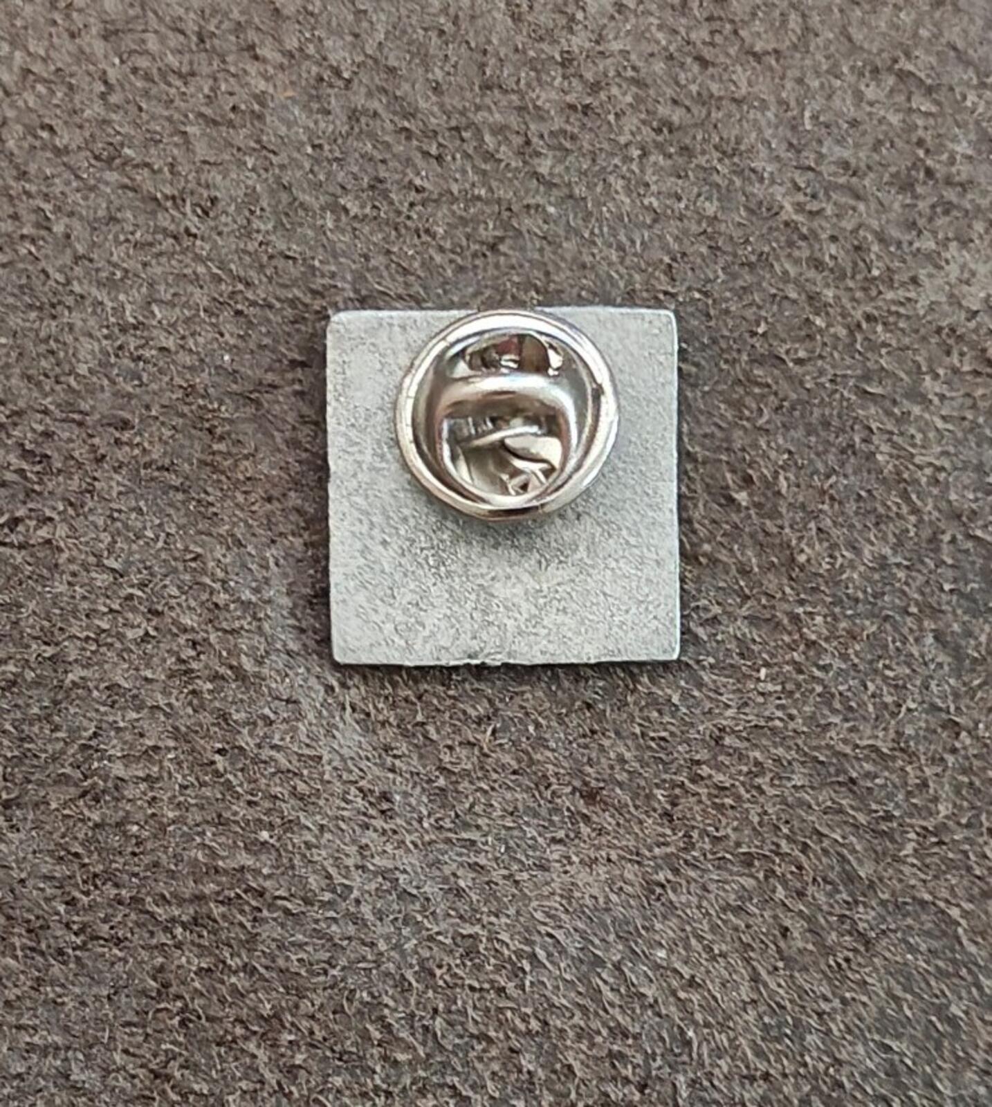 80s "Friendship is a gift from God" Pewter Pin With Engraved Heart & Ribbon
