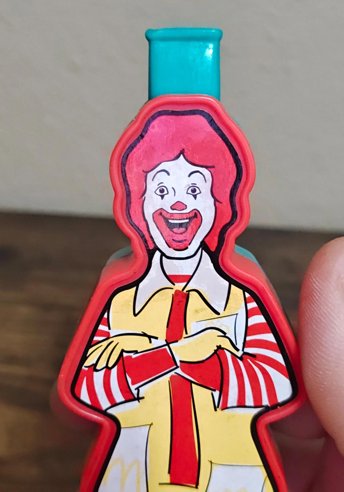 1996 Ronald McDonald Happy Meal Slide Whistle