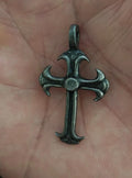 1980s Gothic Style Pewter Pendant