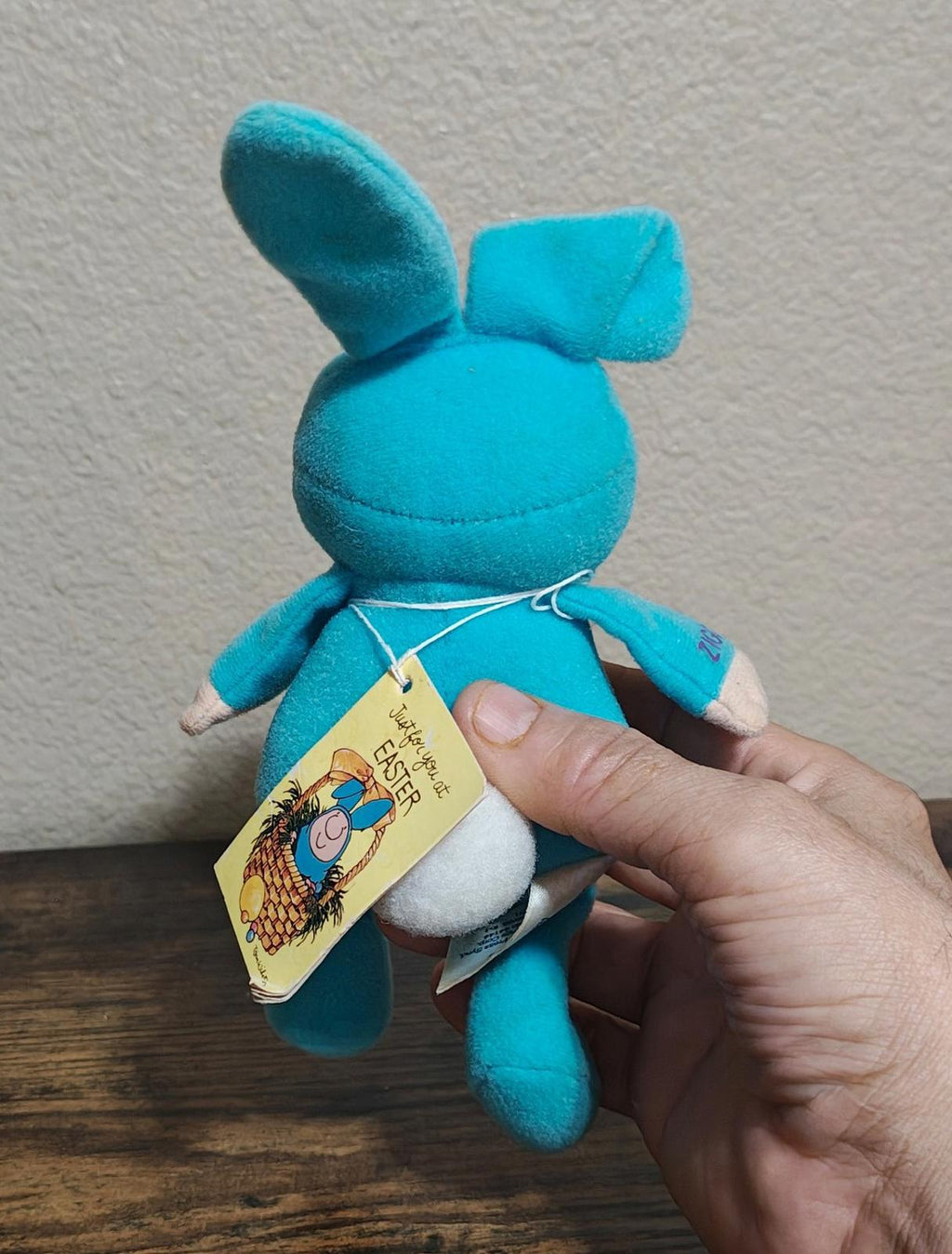 1982 Vintage "Hoppy Easter" 7" Easter Ziggy Plush