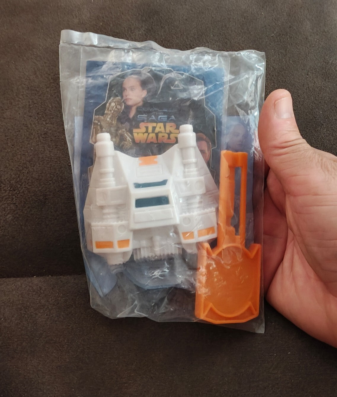2005 Burger King Star Wars: The Complete Saga Snowspeeder Cosmic Cruiser Toy New