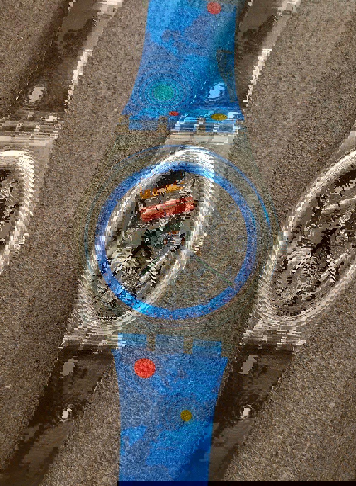 1994 Swatch Zurich Financial Services Unisex Swatch Watch