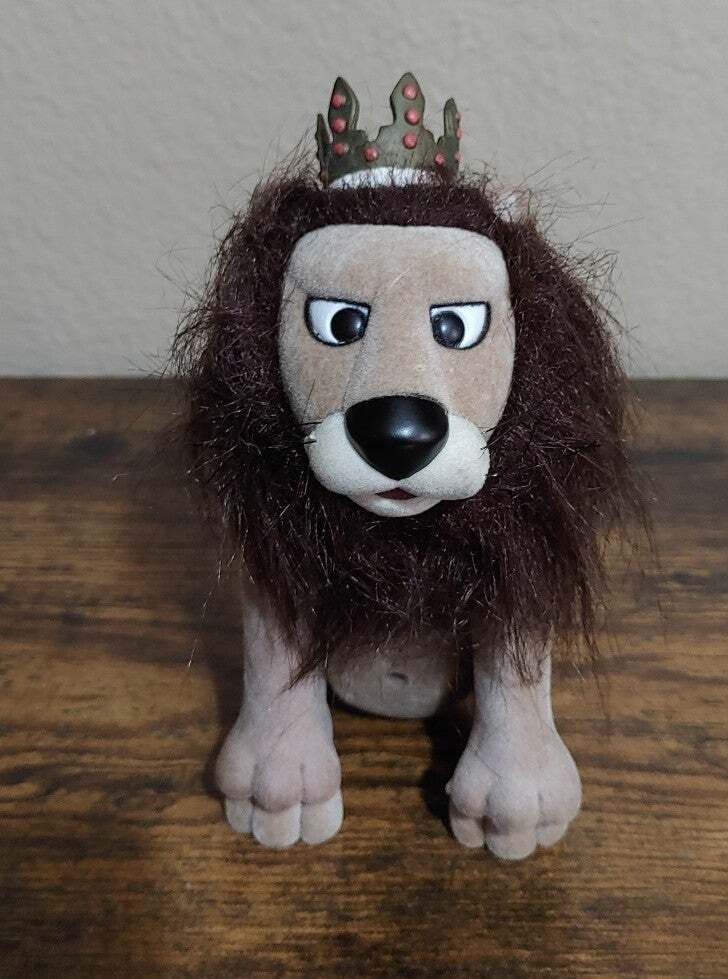 2002 Large Fuzzy Lion King Moonraker Deluxe Figure