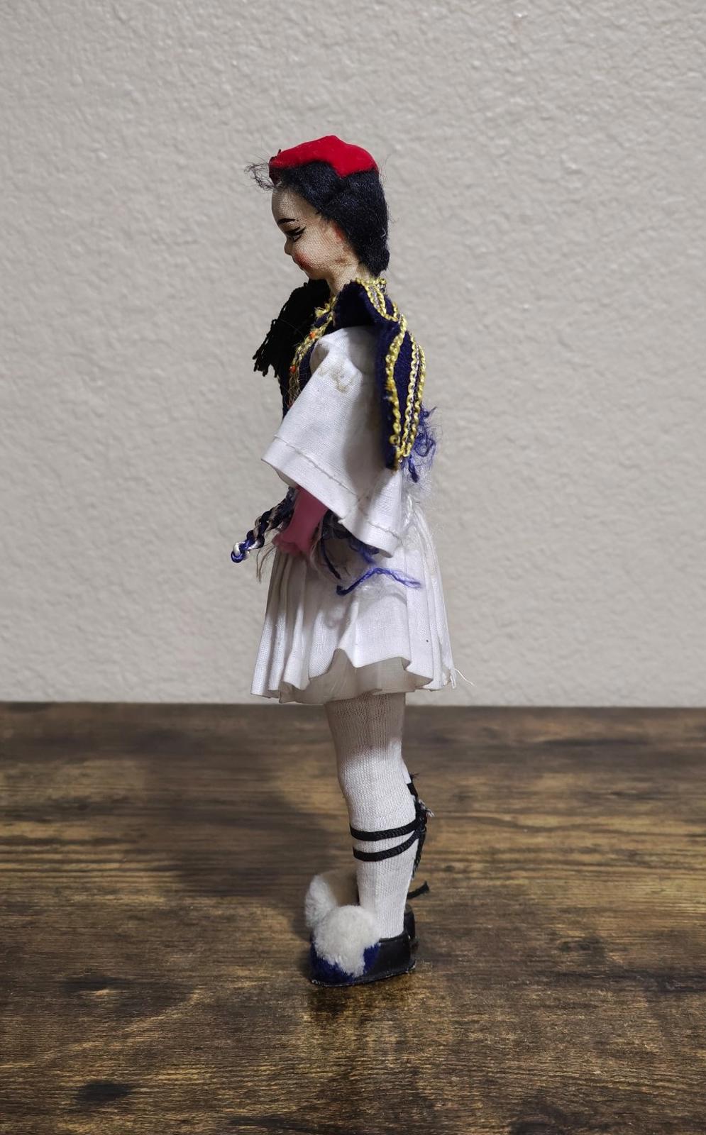 1950's/60;+'s Greek Souvenir Male Folk Doll