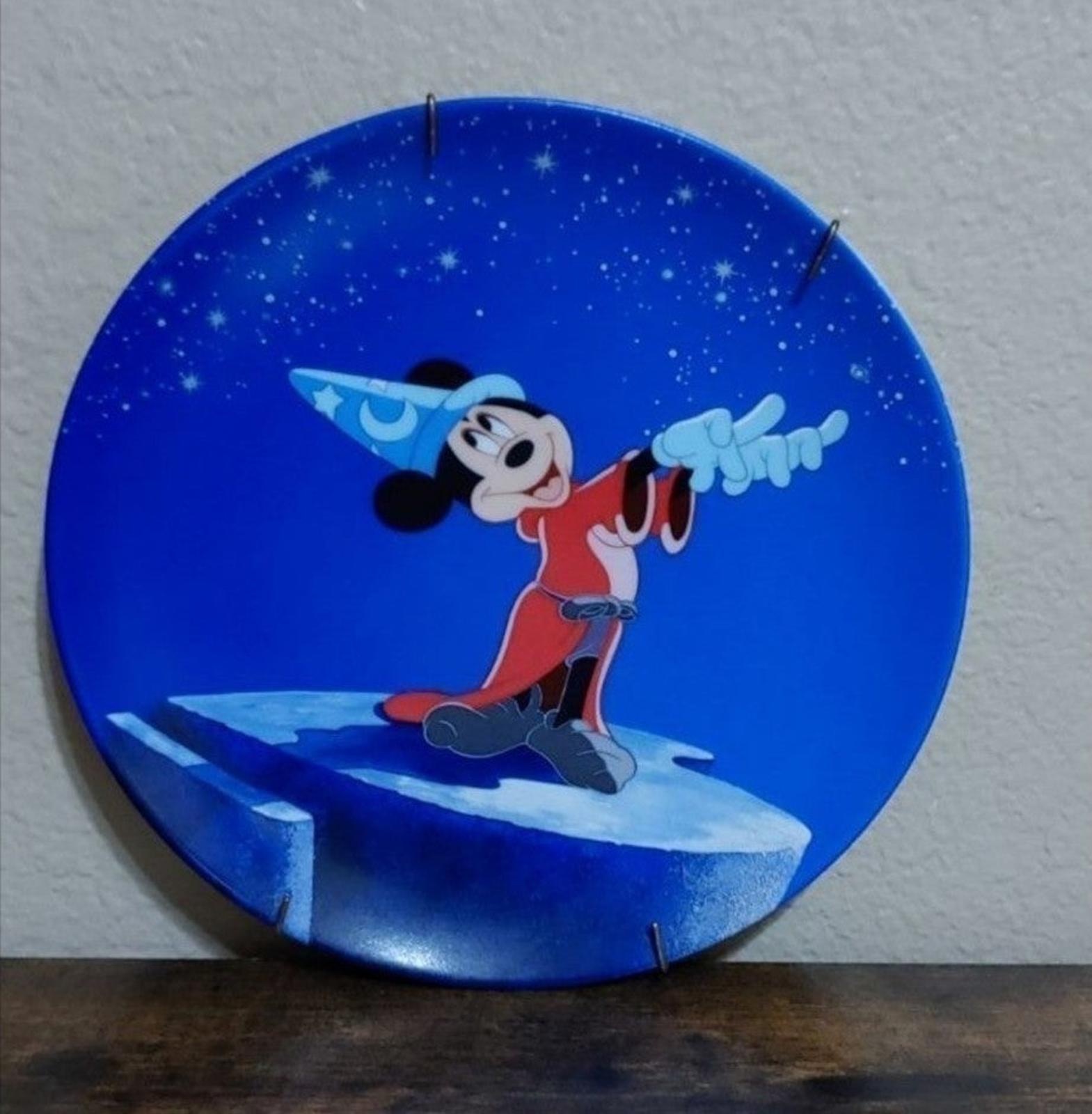 1990's Fantasia The Sorcerer's Apprentice 50th Anniversary Decorative Plate