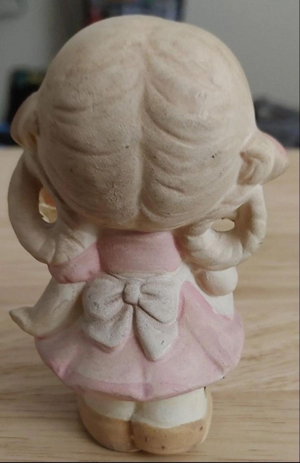 1970’s Vintage UCTCI Girl Stoneware Figurine Japan