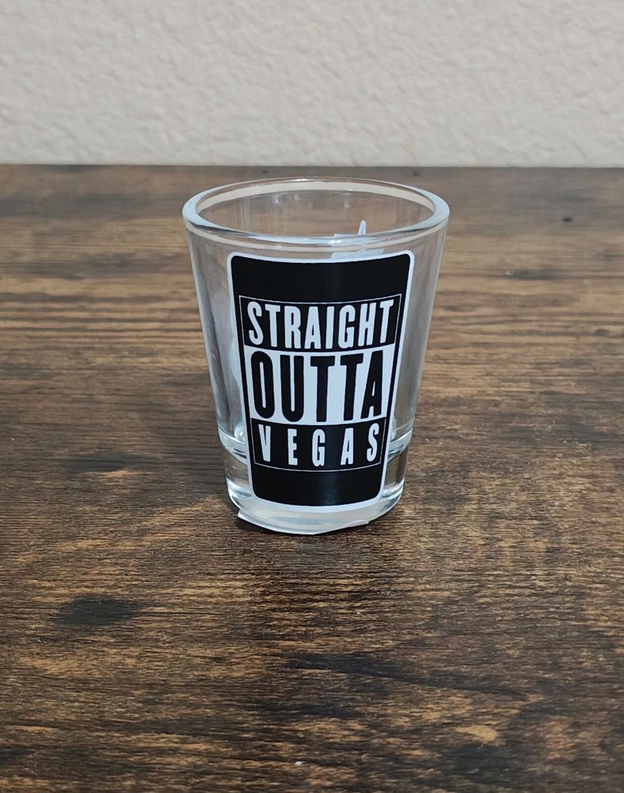 Straight Outta Vegas Shot Glass