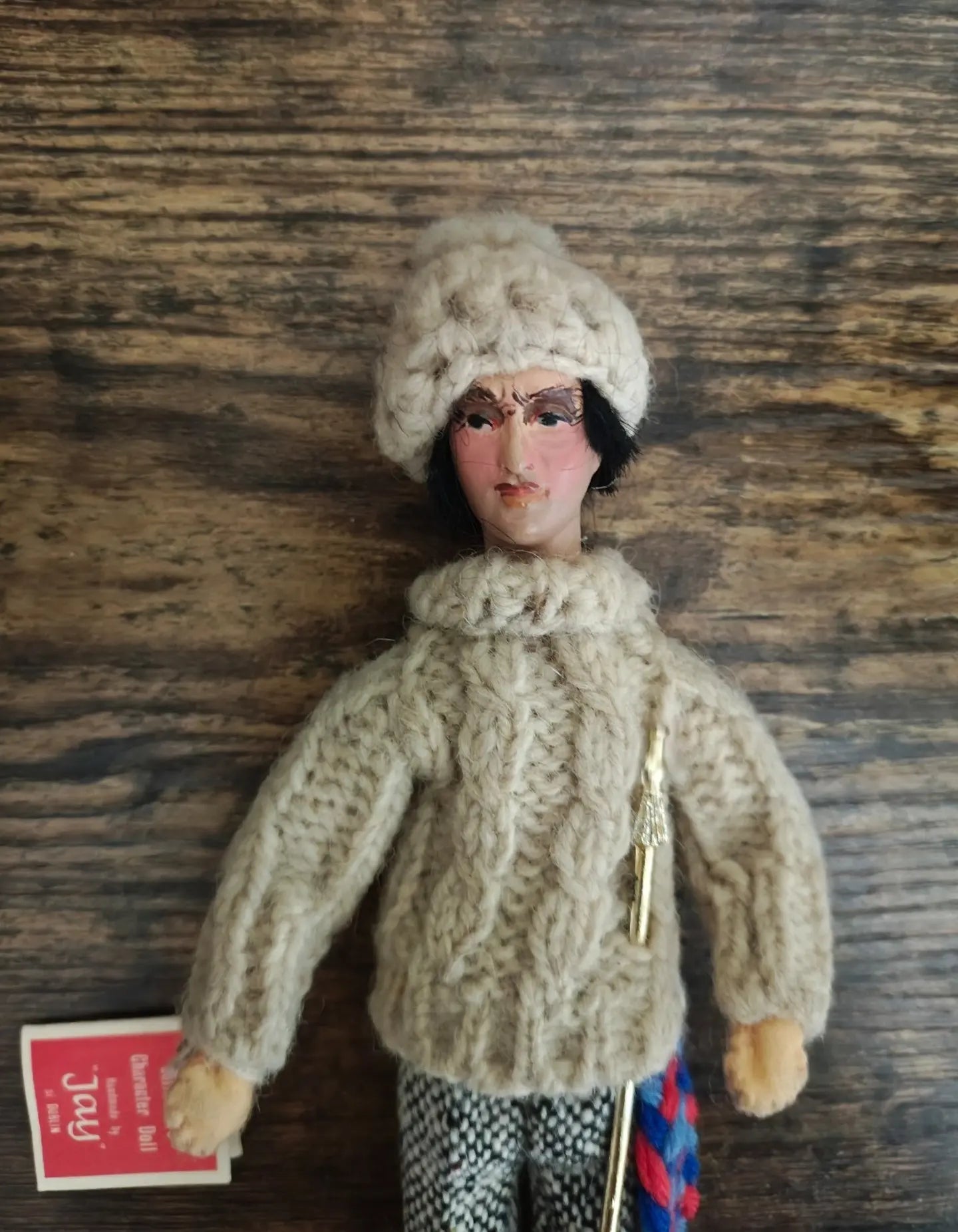 1990s JAY of DUBLIN Aran Fisherman Character Doll