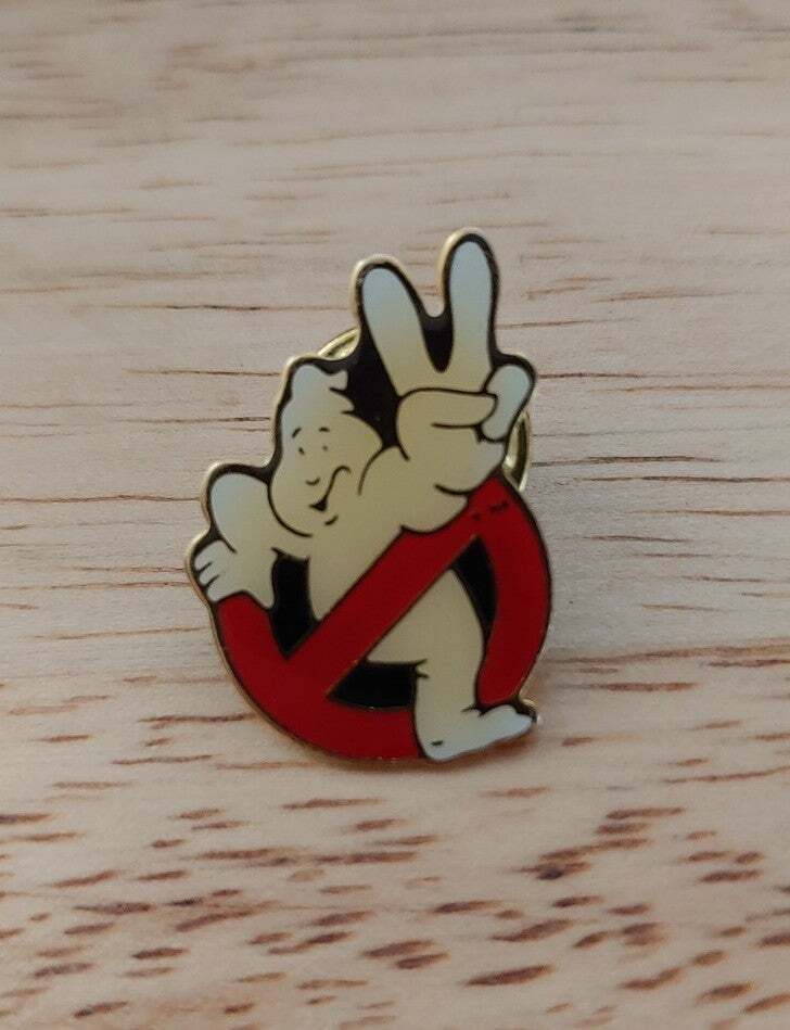 1984 Ghostbusters Movie Enamel Pin