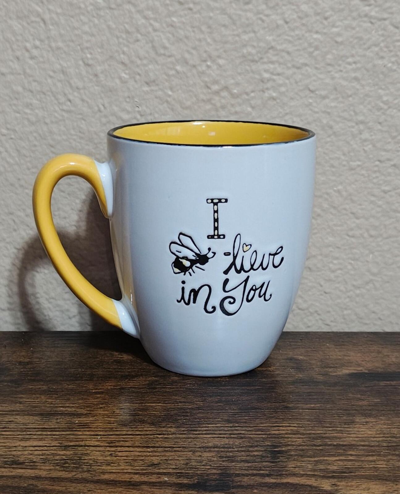 I Bee-Lieve In You Inspirational Mug