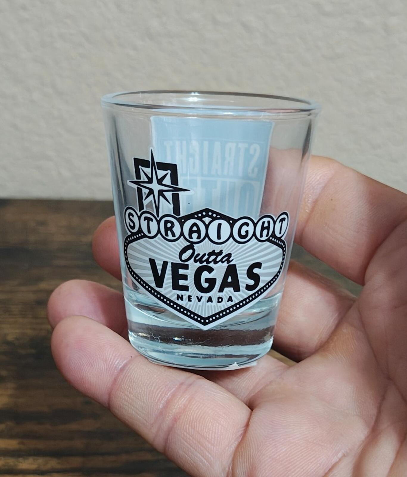 Straight Outta Vegas Shot Glass
