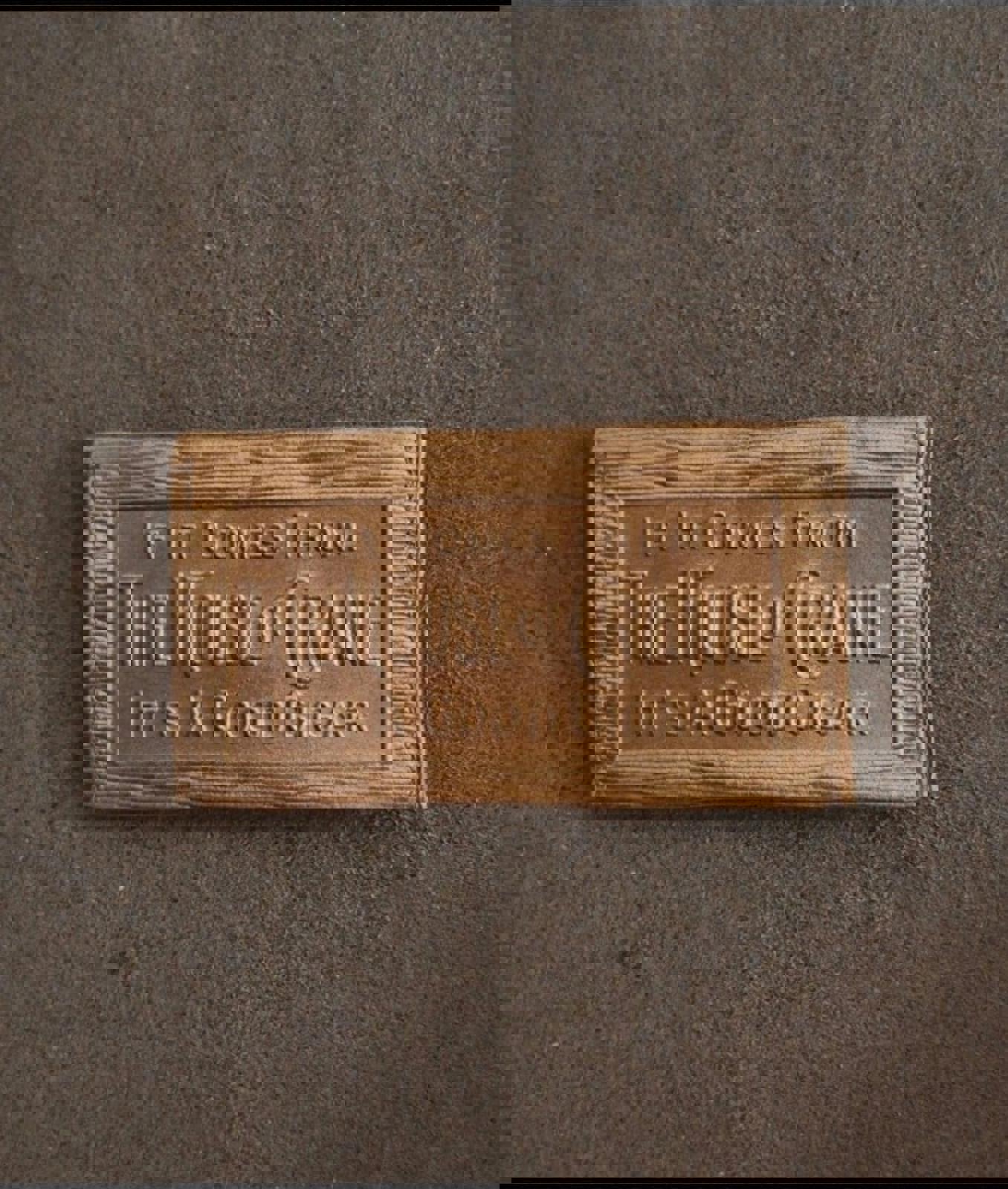 Cool Vintage Rare & HTF Early 1900s Leather House of Crane Cigar Leather Purse.