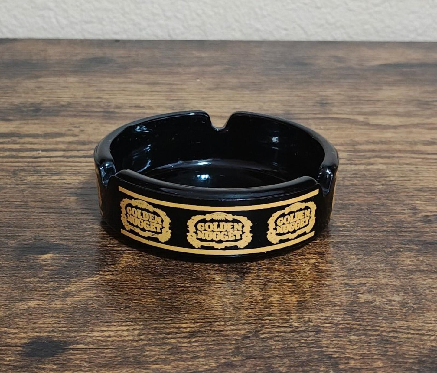 1970s Las Vegas Golden Nugget Hotel and Casino Ceramic Ashtray