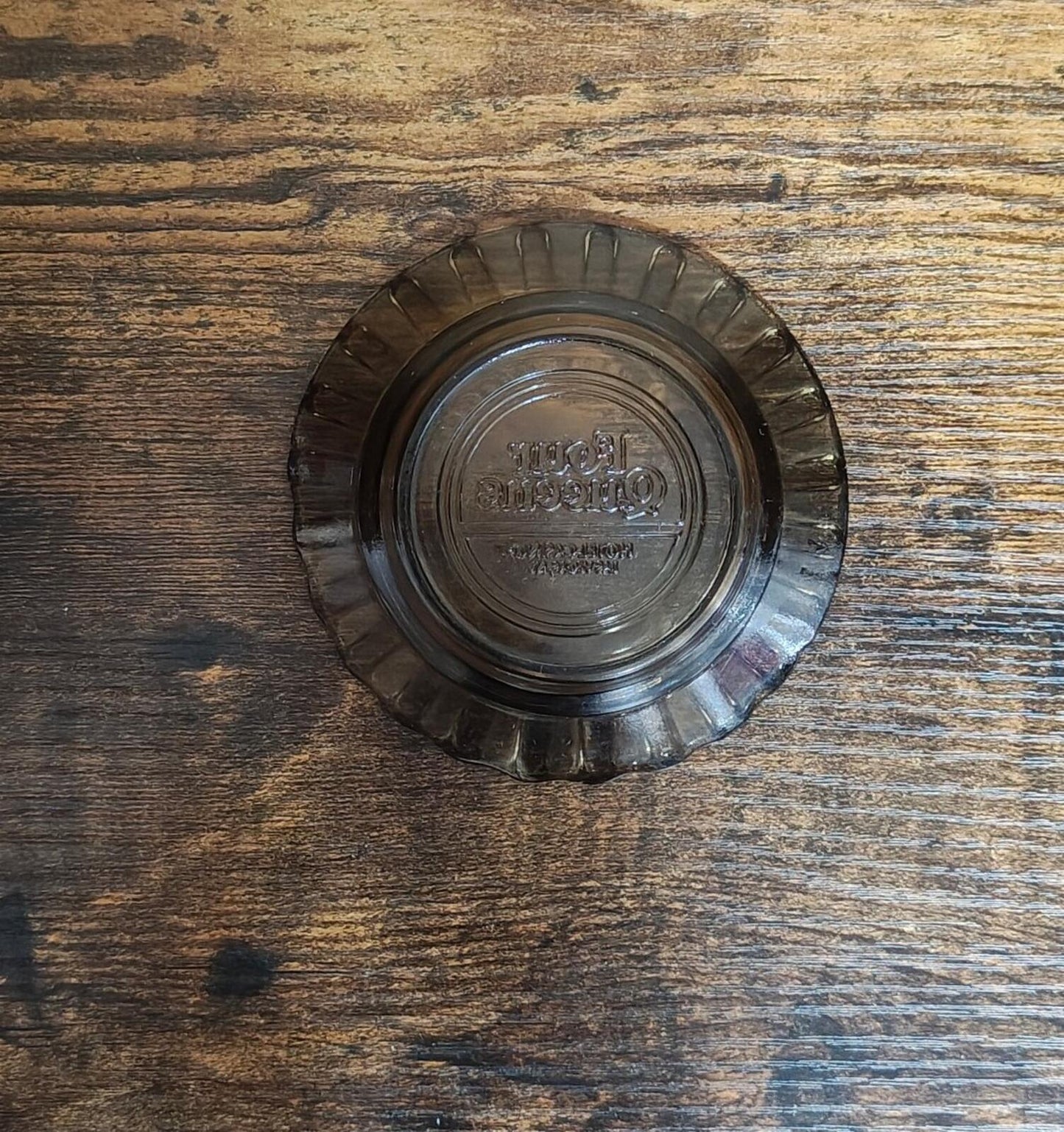 1970s Four Queens Hotel & Casino Las Vegas Glass Ashtray