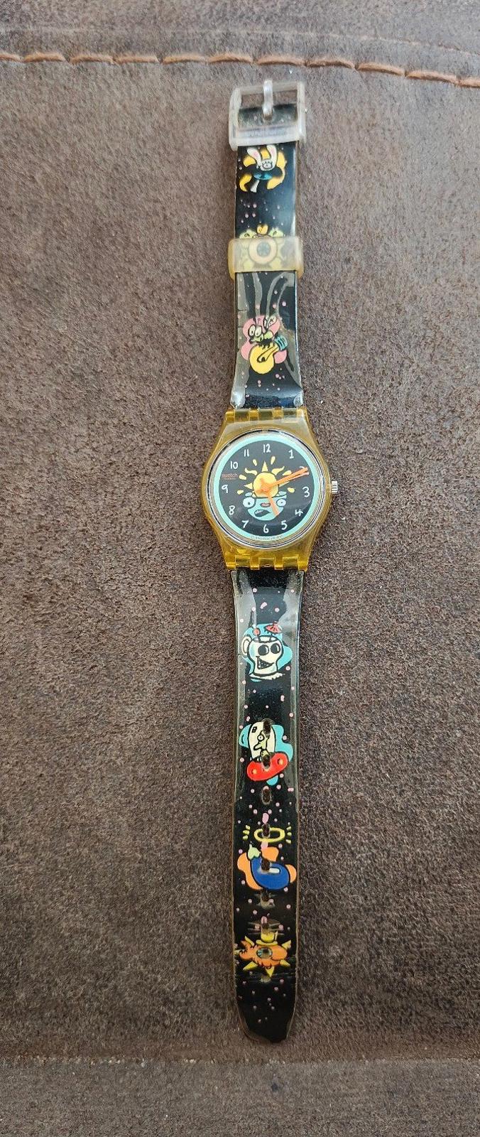 1998 Swatch Lady ULO Ladies Swatch Watch