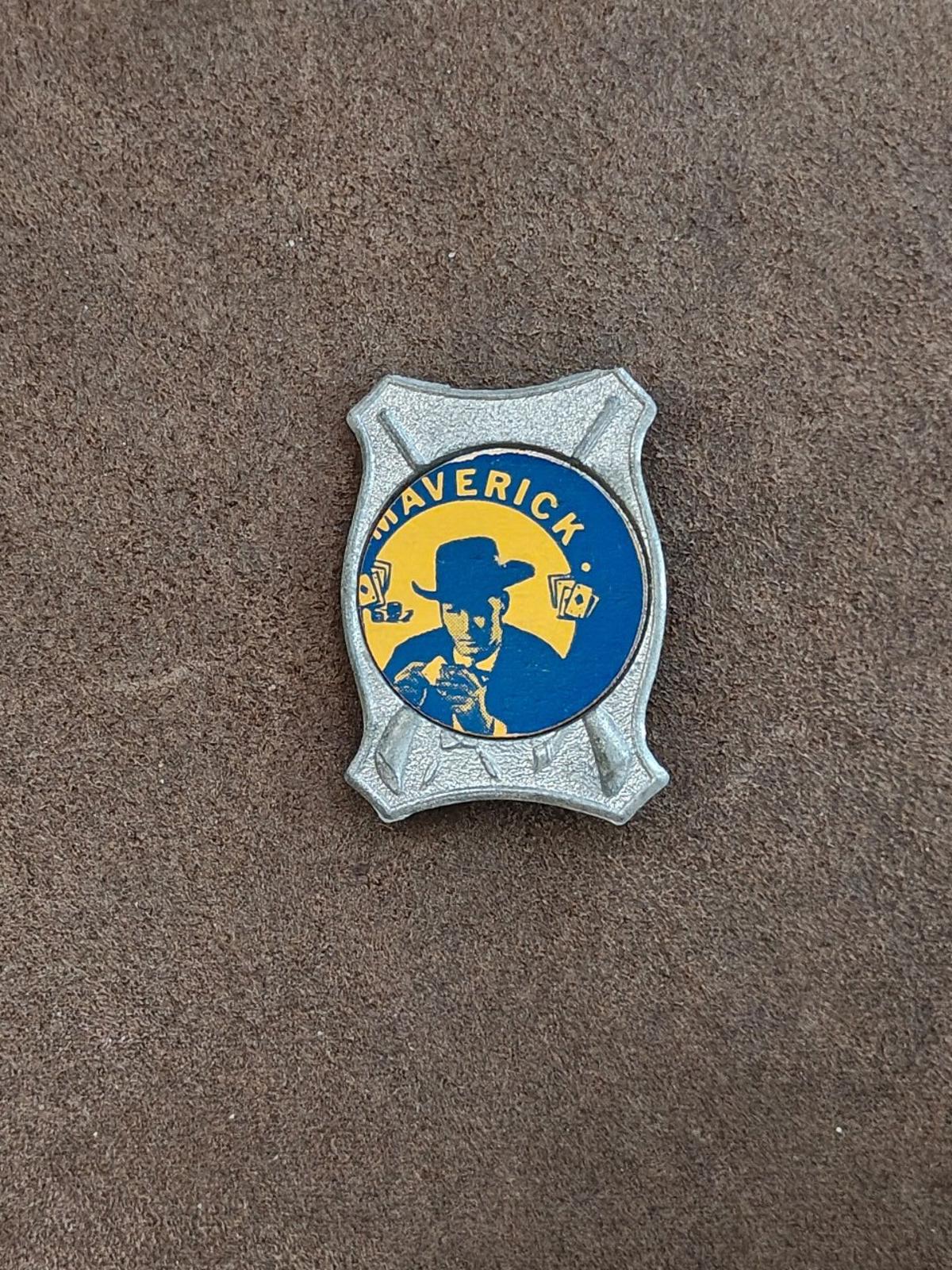 1950s/60s Maverick TV Series Promotional Pin