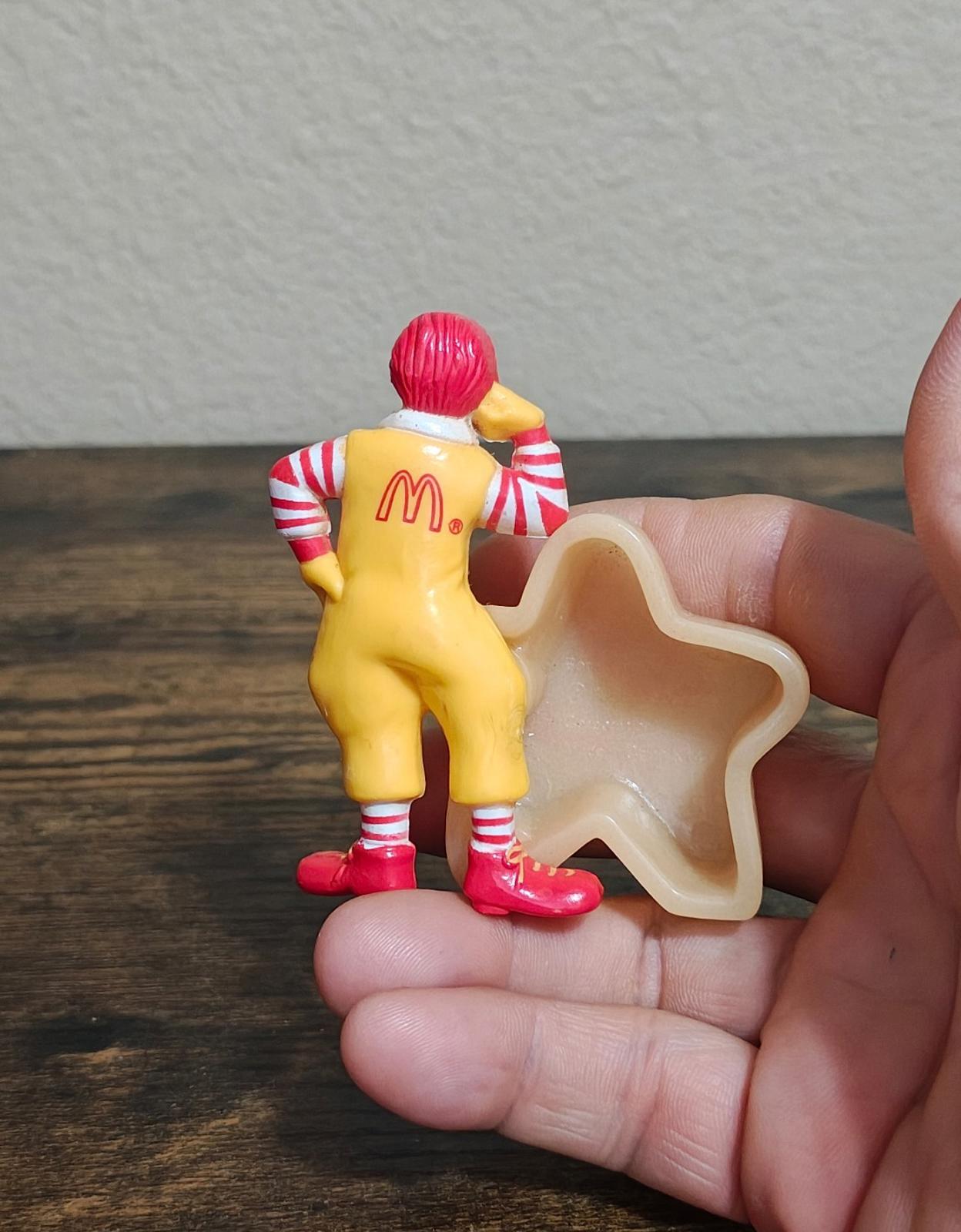 1988 Ronald McDonald "Bedtime" Happy Meal Glow In The Dark Figurine